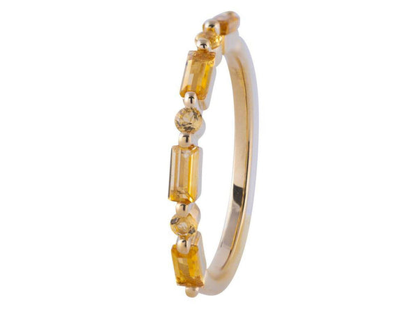 Citrine Baguette Ring - Gunderson's Jewelers