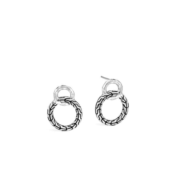 Classic Chain Interlinking Stud Earring - Gunderson's Jewelers