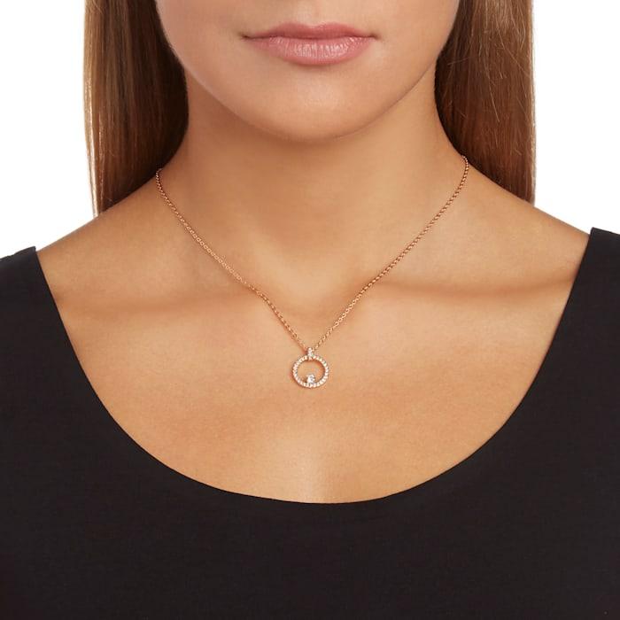 Creativity Circular Pendant, Rose-Gold Plated - Gunderson's Jewelers