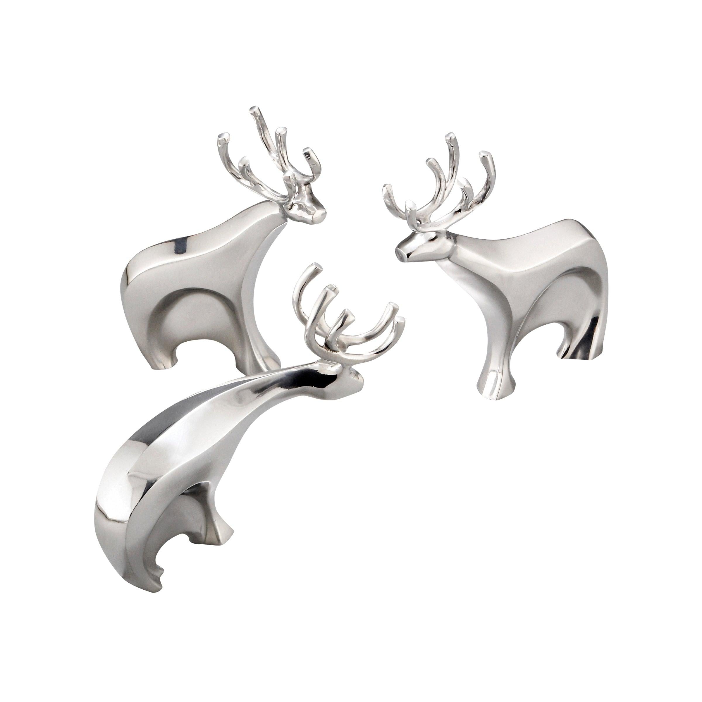 Dasher Reindeer Figurine Set - Gunderson's Jewelers