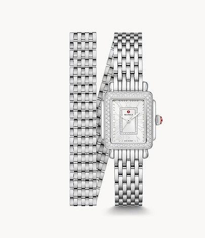 Deco Madison Mini Stainless Diamond Watch - Gunderson's Jewelers