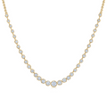 Demi-Riviere Necklace with Diamonds - Gunderson's Jewelers