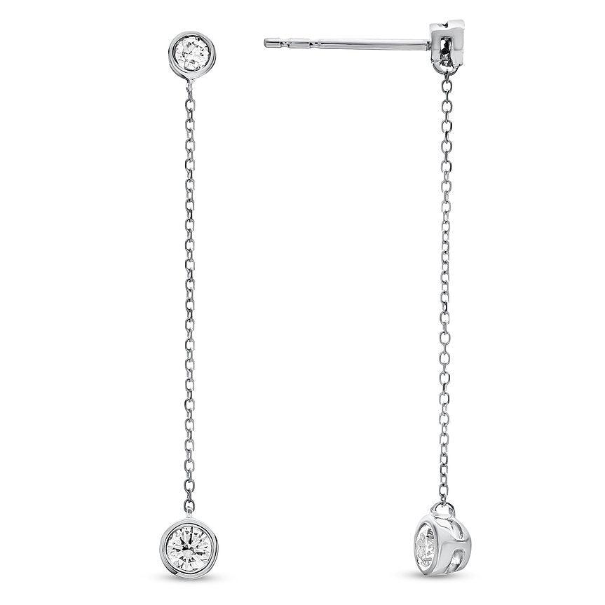 Diamond Drop Earrings - Gunderson's Jewelers