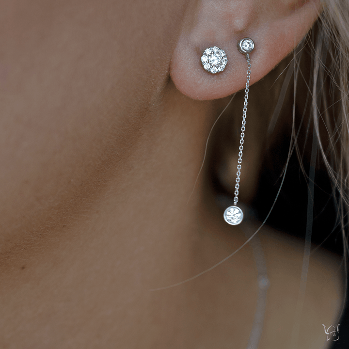Diamond Drop Earrings - Gunderson's Jewelers