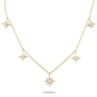 Diamond Star Necklace - Gunderson's Jewelers