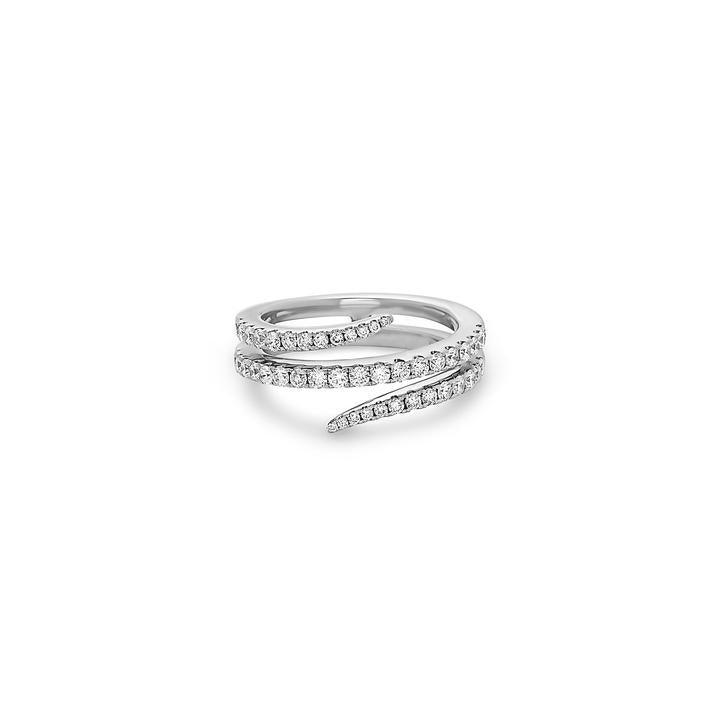 Diamond Swirl Ring - Gunderson's Jewelers