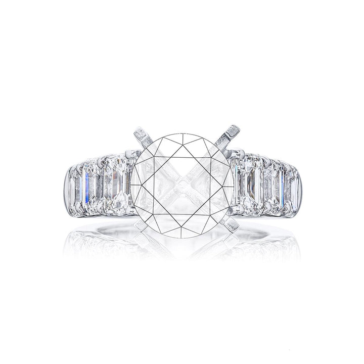 Emerald-Cut Diamond Engagement Ring - Gunderson's Jewelers