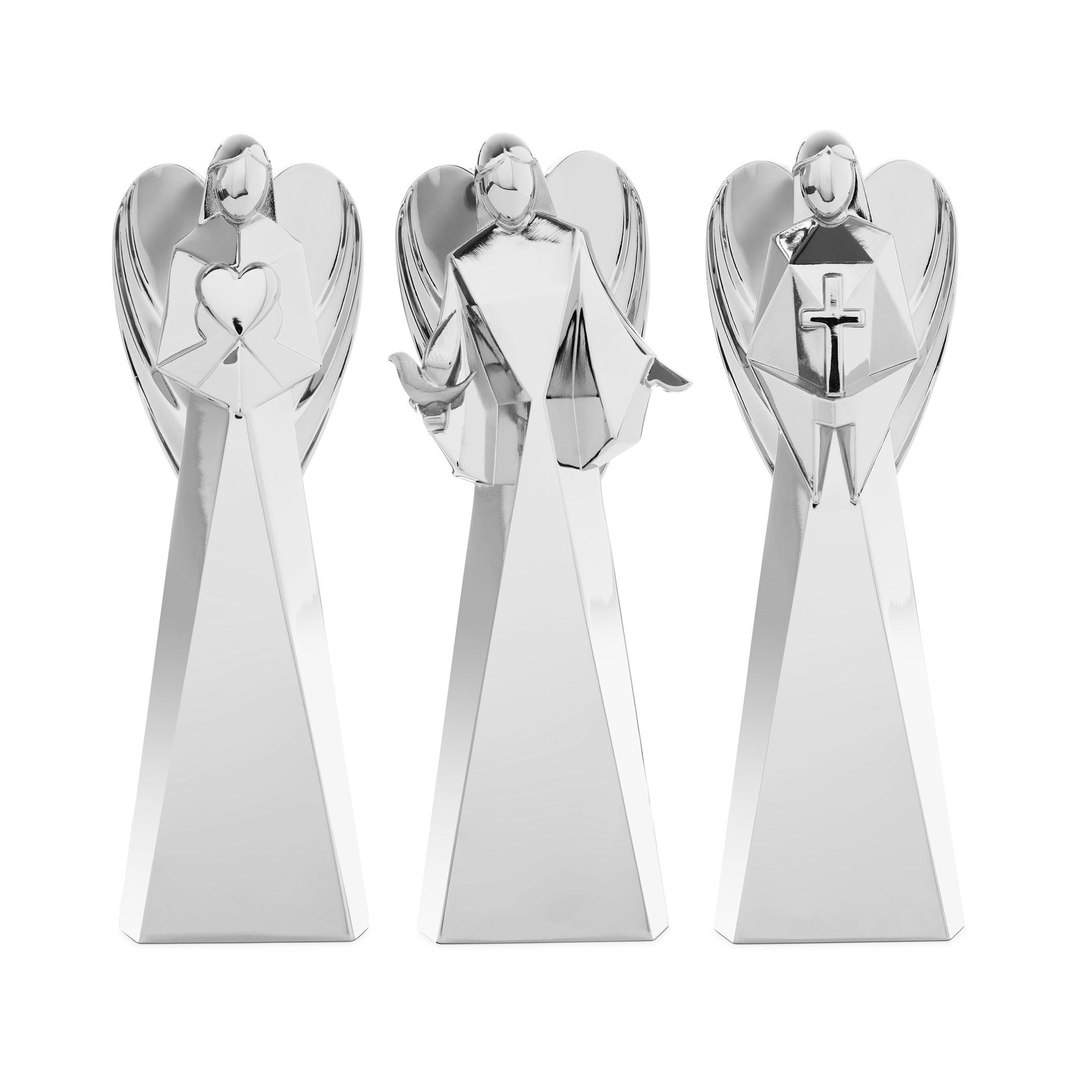 Faith, Love & Peace Angel Figurines - Gunderson's Jewelers