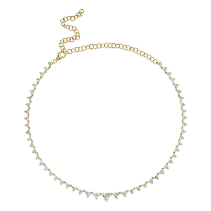 Geometric Diamond Necklace - Gunderson's Jewelers