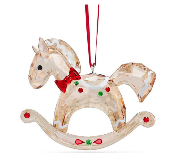 Holiday Cheers Gingerbread Rocking Horse Ornament - Gunderson's Jewelers