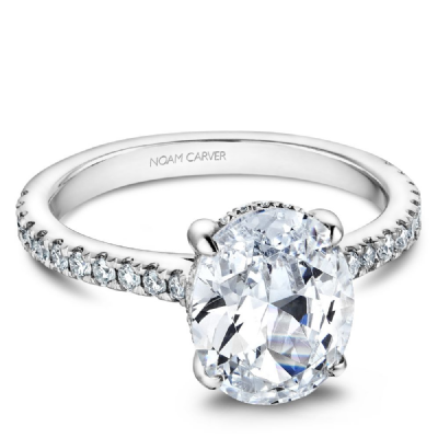 0.30ctw Oval Engagement Ring