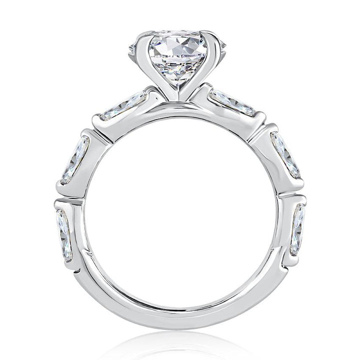 Marquise Diamond Engagement Ring - Gunderson's Jewelers
