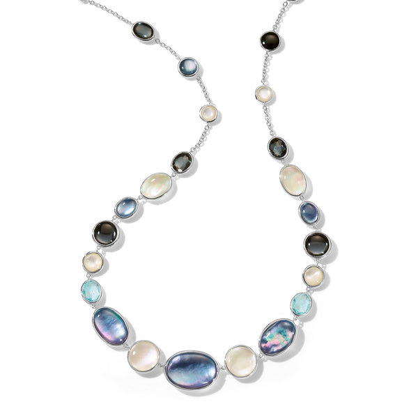 Medium Stone Collar Necklace in Sterling Silver - Gunderson's Jewelers