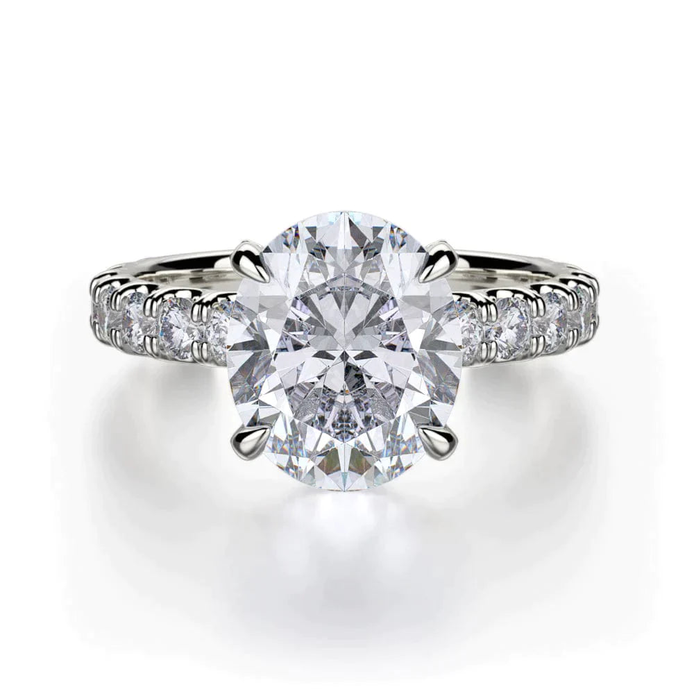 0.86ctw Diamond Engagement Ring
