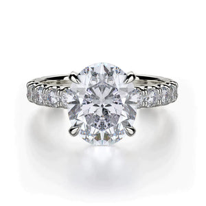0.86ctw Diamond Engagement Ring