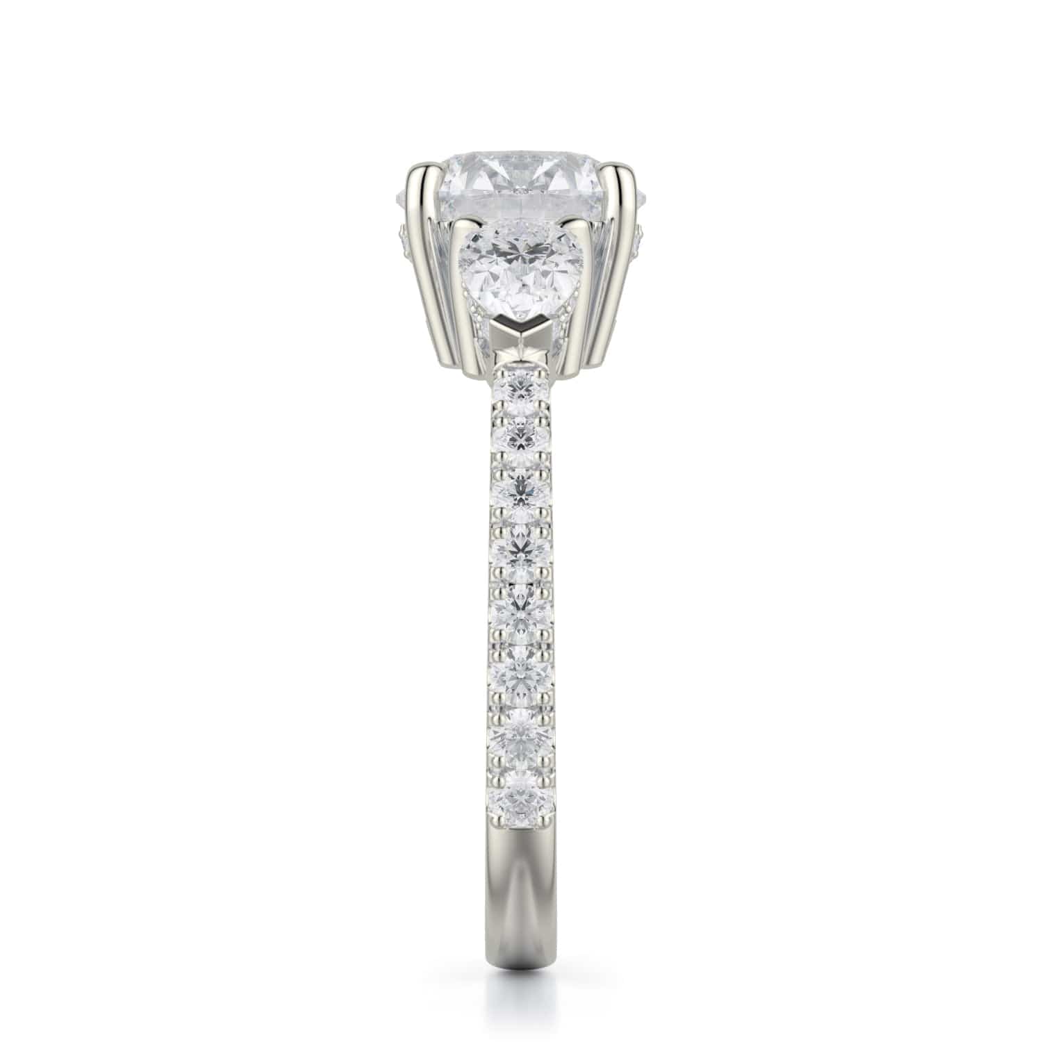 0.85ctw Diamond Engagement Ring