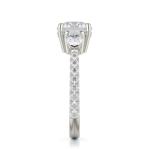 0.85ctw Diamond Engagement Ring