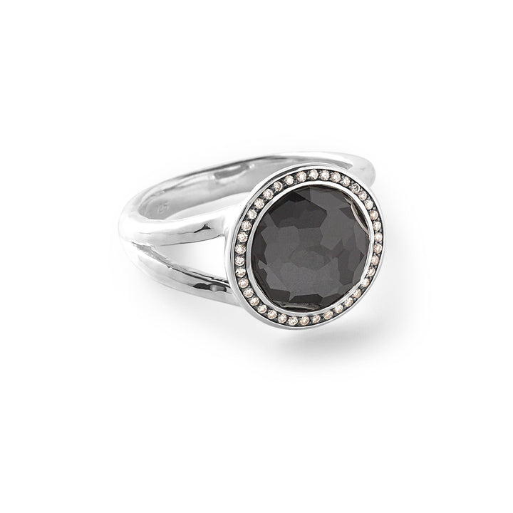 Mini Ring in Sterling Silver with Diamonds - Gunderson's Jewelers