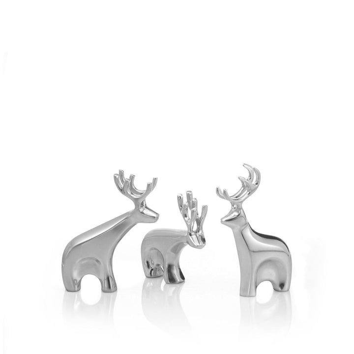 Miniature Blitzen Reindeer Set - Gunderson's Jewelers