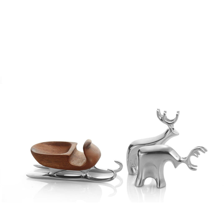 Miniature Sleigh w/ Reindeer Set - Gunderson's Jewelers