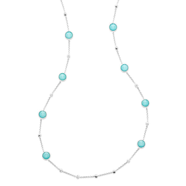 Multi Station Necklace in Sterling Silver - Gunderson's Jewelers
