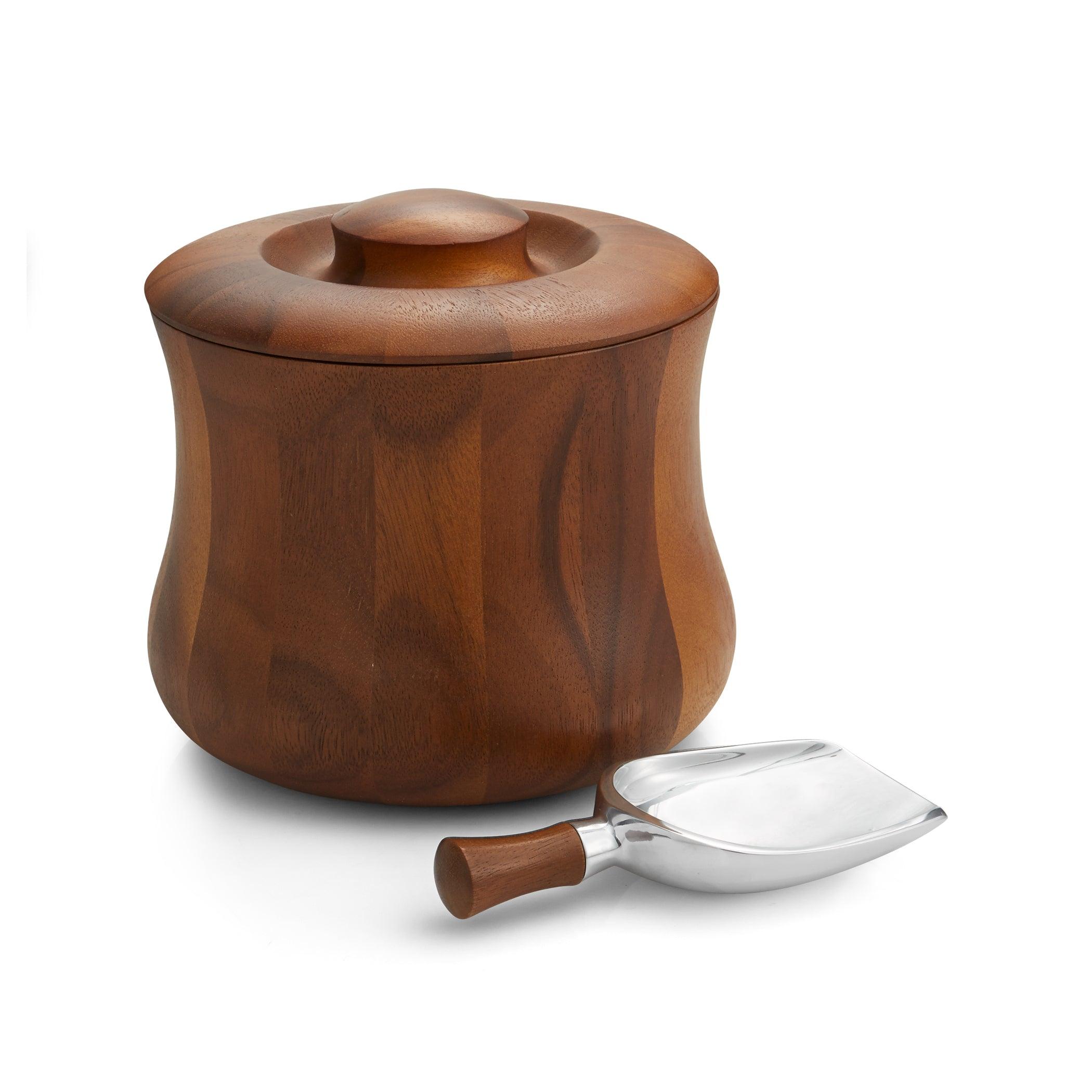 Nara Ice Bucket with Scoop - Gunderson's Jewelers