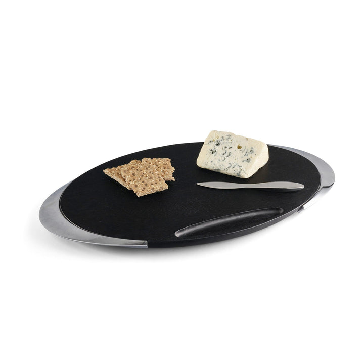 Noir Cheese Board w/ Knife - Gunderson's Jewelers