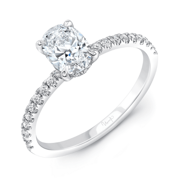 Oval Diamond Engagement Ring - Gunderson's Jewelers