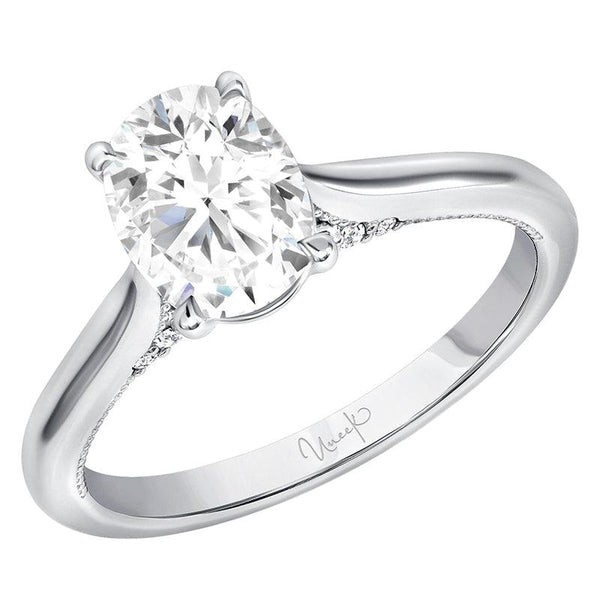 Oval Diamond Engagement Ring - Gunderson's Jewelers