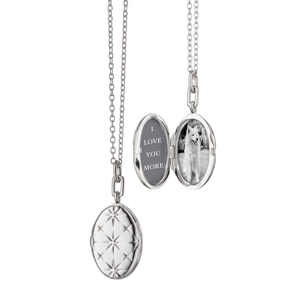 Oval Mosaic Locket - Gunderson's Jewelers