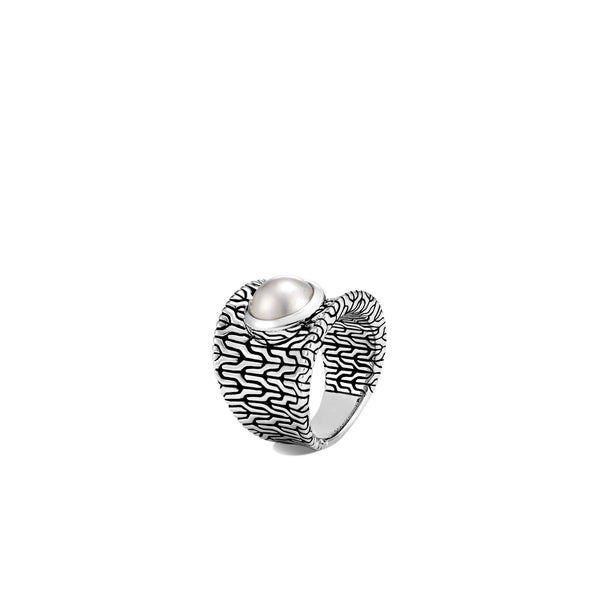 Pearl Saddle Ring - Gunderson's Jewelers