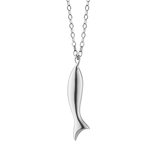 Perserverance Fish Charm Necklace - Gunderson's Jewelers