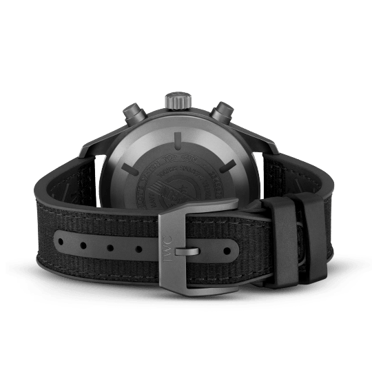 Pilot's Watch Double Chronograph Top Gun Ceratanium® - Gunderson's Jewelers