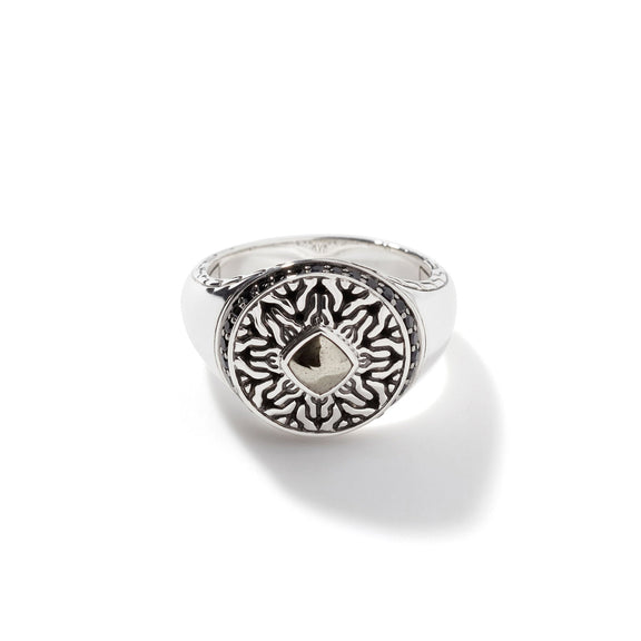 Radial Pavé Signet Ring – Gunderson's Jewelers