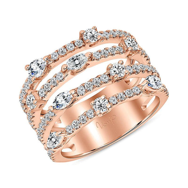 Round & Marquise Diamond Fashion Ring - Gunderson's Jewelers