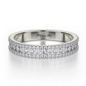 Round Shaped Prong Set Diamond Band - Gunderson's Jewelers