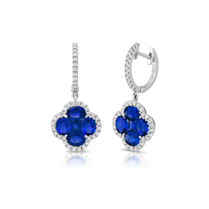 Sapphire & Diamond Earrings - Gunderson's Jewelers