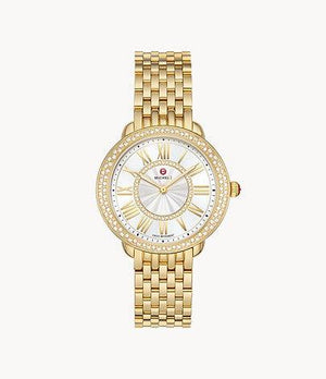 Serein Mid 18k Gold-Plated Diamond Watch - Gunderson's Jewelers