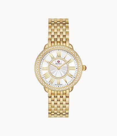 Serein Mid 18k Gold-Plated Diamond Watch - Gunderson's Jewelers