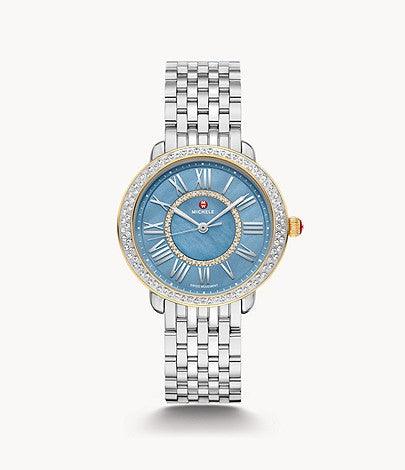 Serein Mid Two-Tone Diamond Stainless Steel Watch - Gunderson's Jewelers