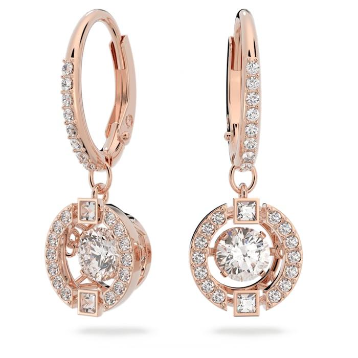 Sparkling Dance Round Pierced Earrings - Gunderson's Jewelers