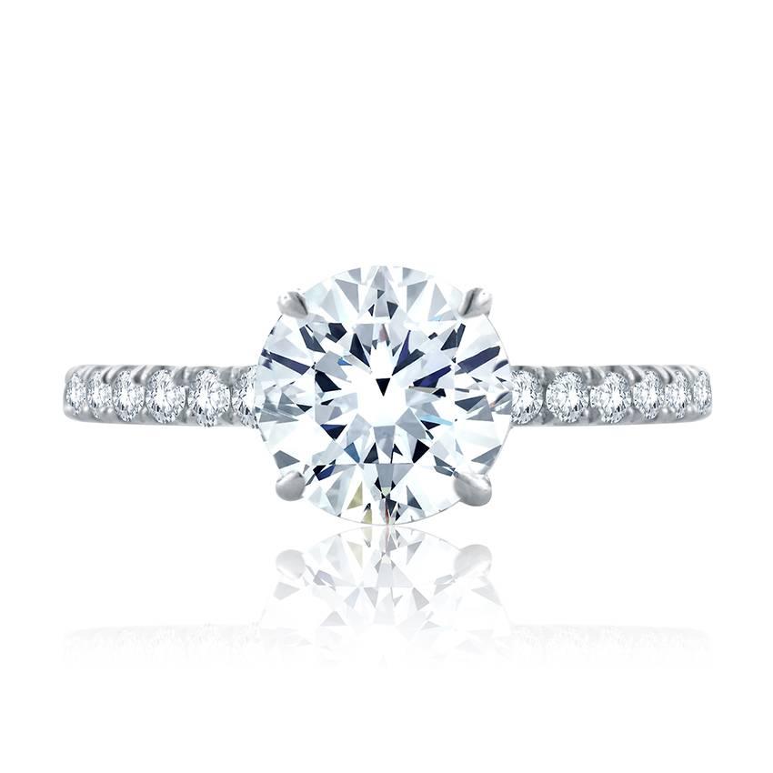 Statement Round Quilted Engagement Ring – Gunderson's Jewelers