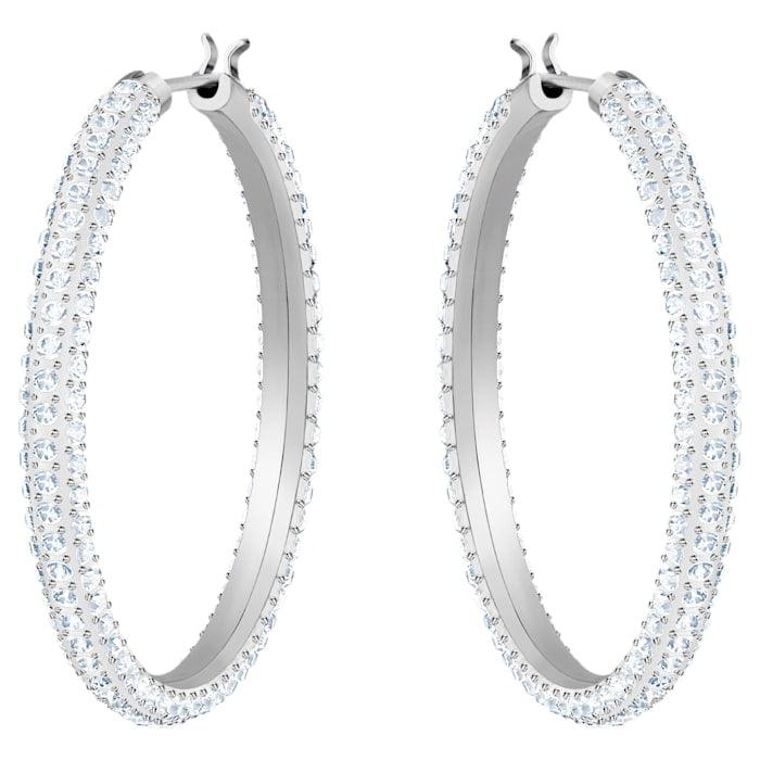 Stone Hoop Pierced Earrings - Gunderson's Jewelers