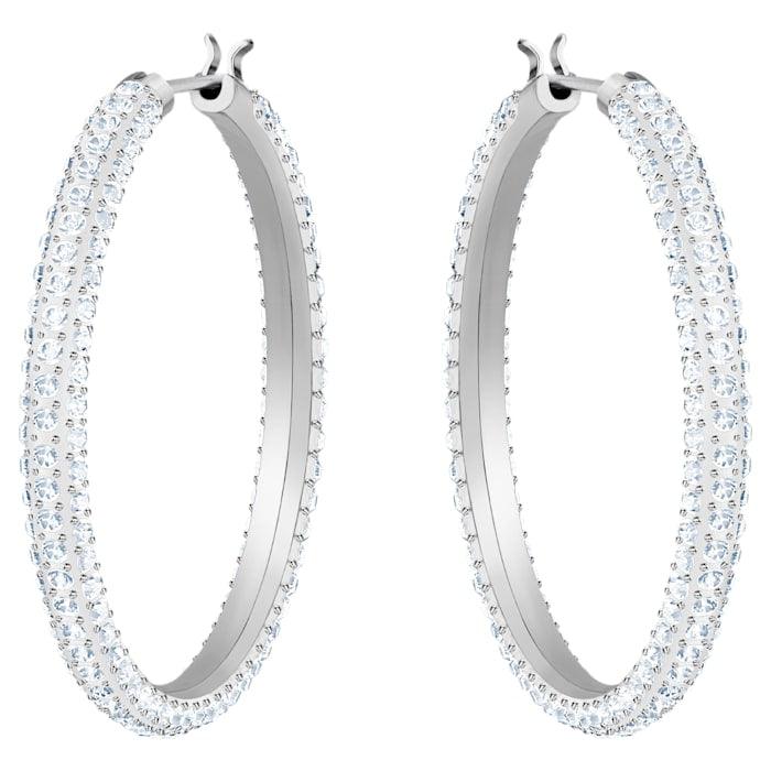 Stone Hoop Pierced Earrings - Gunderson's Jewelers