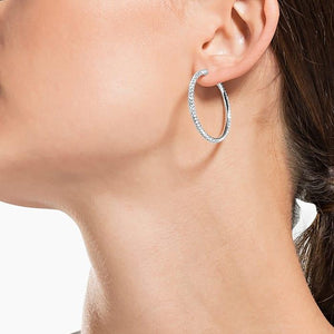 Stone Hoop Pierced Earrings - Gunderson's Jewelers