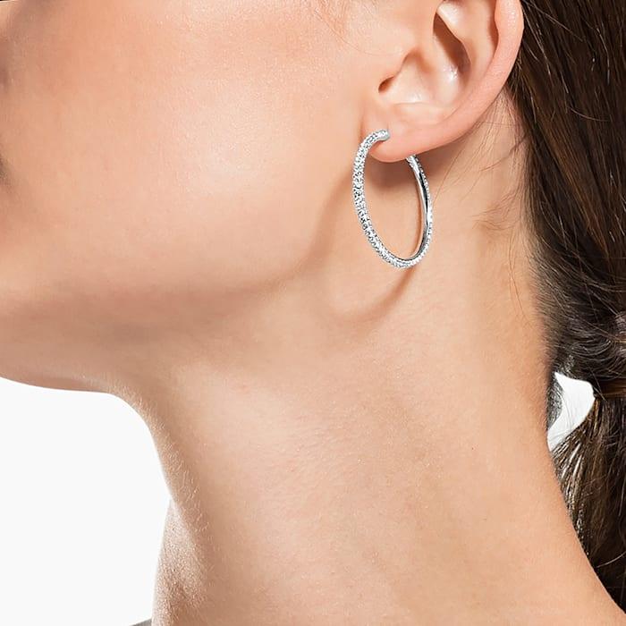 Stone Hoop Pierced Earrings - Gunderson's Jewelers