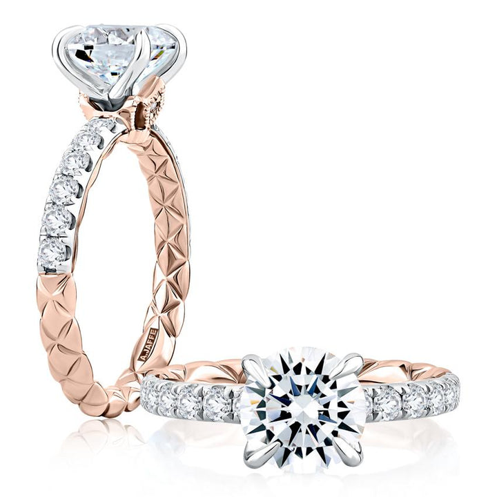 The Duchess Round Diamond Engagement Ring - Gunderson's Jewelers