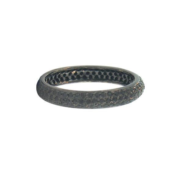 Tire Black Diamond Band - Gunderson's Jewelers