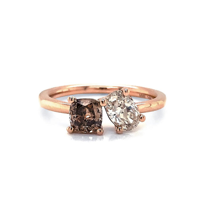 Toi Et Moi 1.10ctw Diamond Fashion Ring - Gunderson's Jewelers