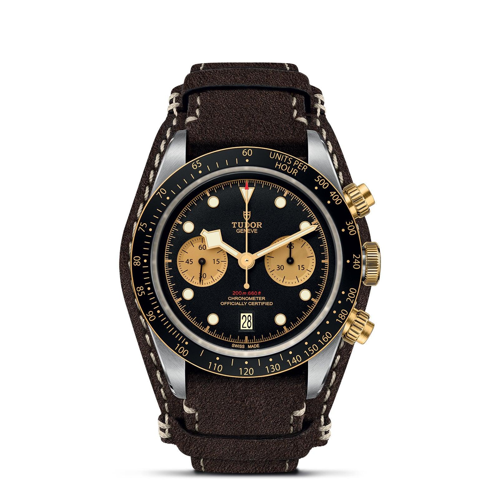 TUDOR Black Bay Chrono S&G 41 mm Steel - Gunderson's Jewelers
